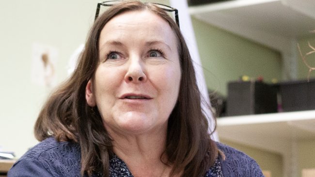 Terttu Salmela kutsui Kantolanlahden ranta-asukkaat ja mökkiläiset koolle. Vuoden takaisessa tapaamisessa päätettiin teettää kokonaissuunnitelma järven kunnostamisesta. KVVY Tutkimus Oy:n laatima suunnitelma valmistuu marraskuussa. Terttu Salmela