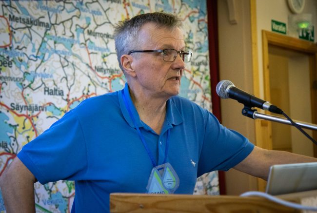 Kukkia on kansainvälisesti tärkeä lintualue. Sen vesilintukannat ovat puolittuneet 2000-luvulla, Raimo Virkkala kertoi. Raimo Virkkala