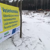 Tevunlahden kosteikko rakennetaan EU:n maaseuturahoituksella.